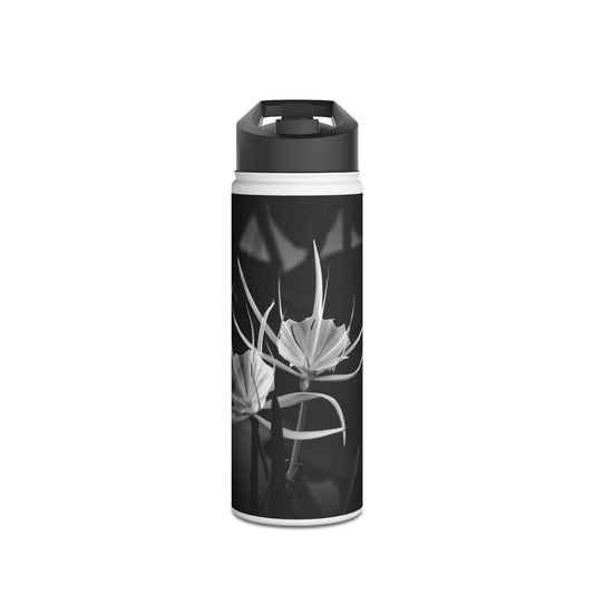 Stainless Steel Water Bottle, Standard Lid "Alligator Lily" Photograph by Kim A. Bailey