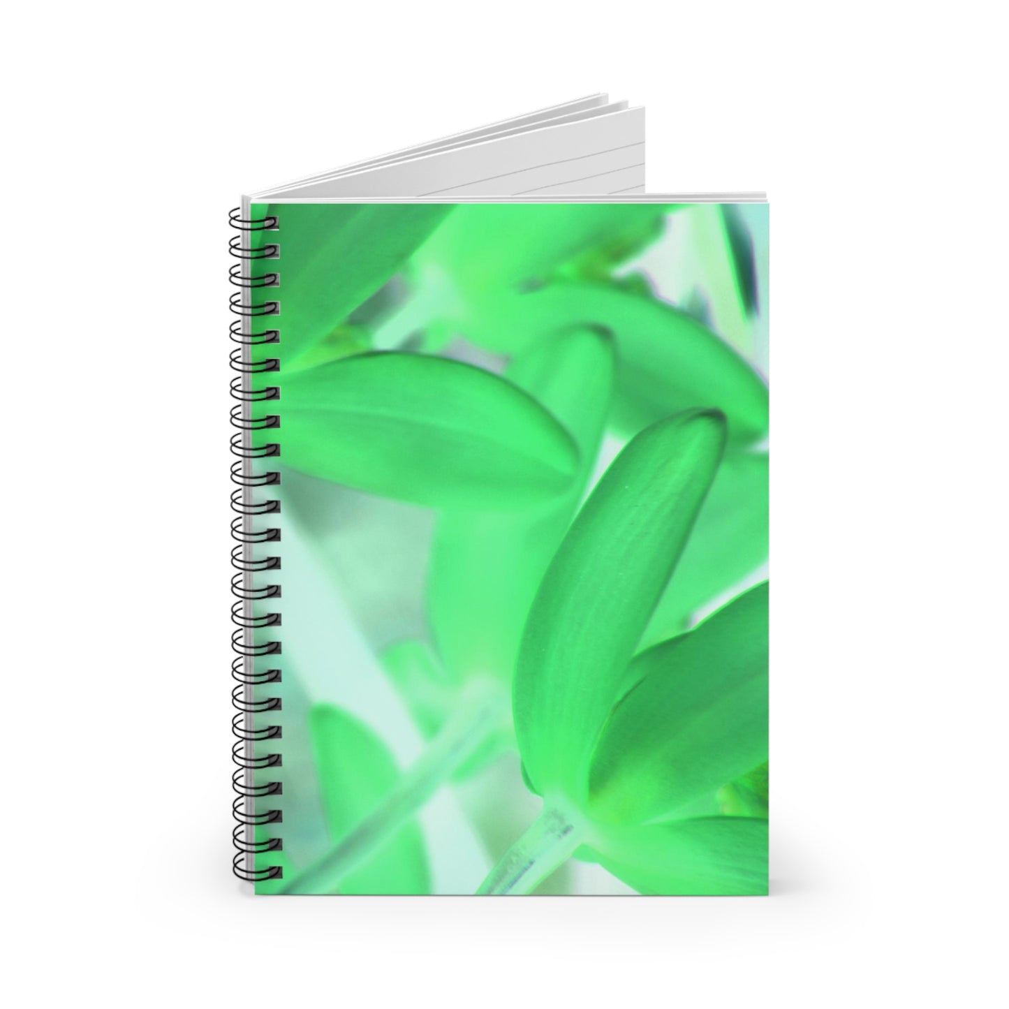 Spiral Notebook - Ruled Line - "Green Tinted Orchid" by Kim Bailey