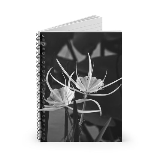 Spiral Notebook - Ruled Line - "Alligator Lily" by Kim Bailey