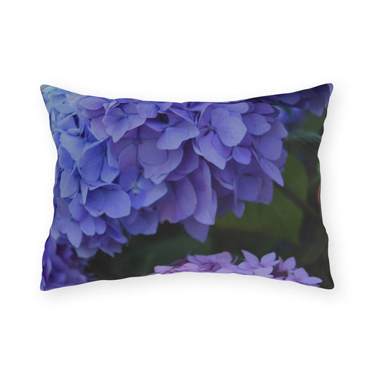Outdoor Pillow "Hydrangeas" by Kim A. Bailey Choice of 4 sizes