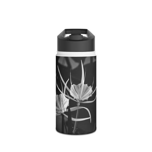 Stainless Steel Water Bottle, Standard Lid "Alligator Lily" Photograph by Kim A. Bailey