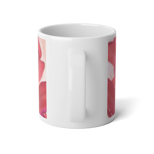 Jumbo Mug, 20oz "Pink Tinted Orchids" by Kim A. Bailey
