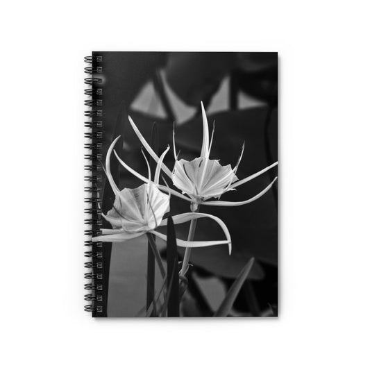 Spiral Notebook - Ruled Line - "Alligator Lily" by Kim Bailey
