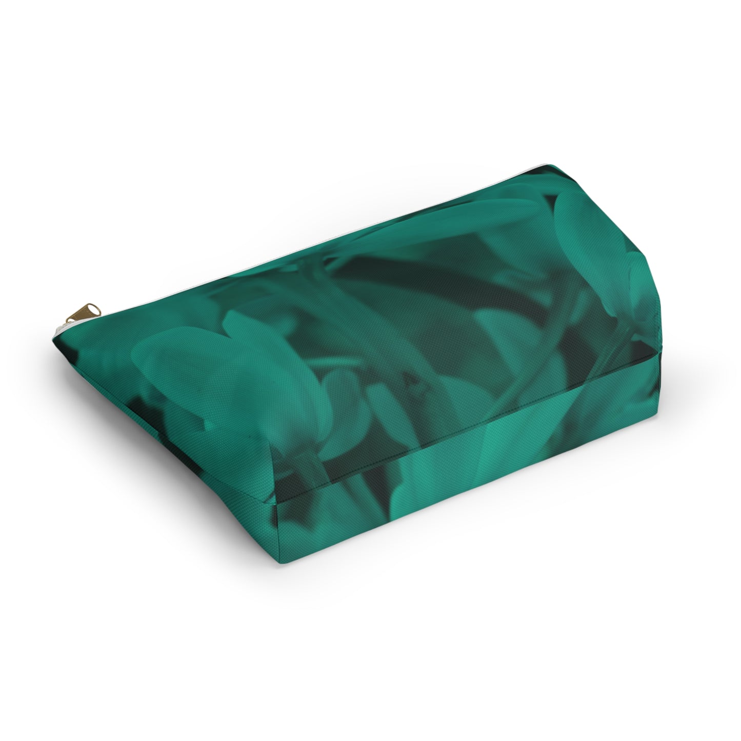 Tropical Leaf Accessory Pouch - Botanical Cosmetic Bag, Travel Organizer, Gift for Her, Nature-Inspired Storage, Makeup Case