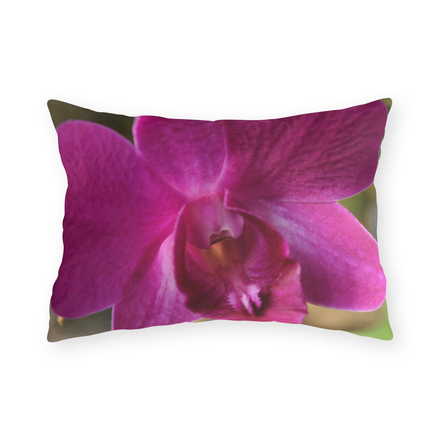 Outdoor Pillow "Purple Orchid" Choice of 4 sizes
