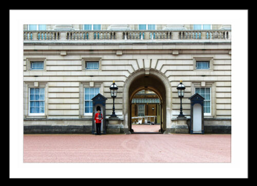 Buckingham Palace Guard, London, England, Original Photograph by Kim A. Bailey