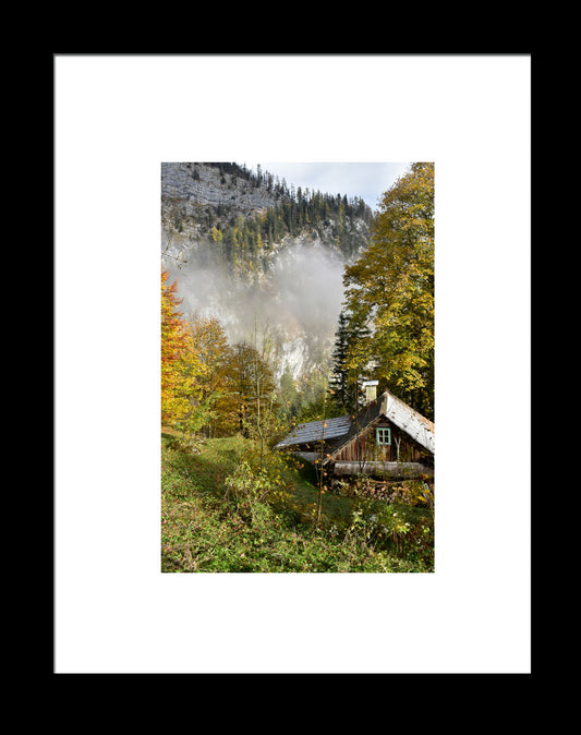 Cabin in Hallstatt, Original Photograph by Kim A. Bailey