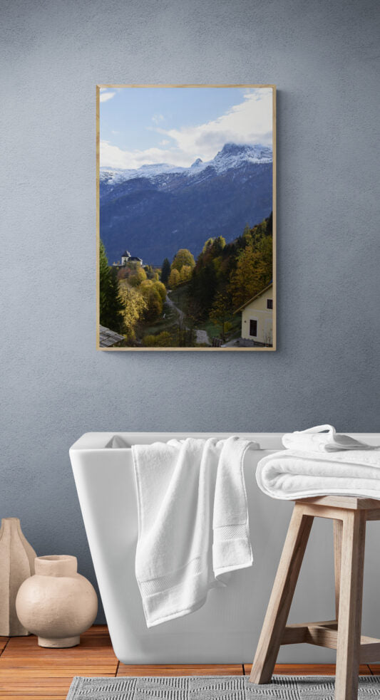 Hallstatt Salt Mine View Original Photograph by Kim A. Bailey