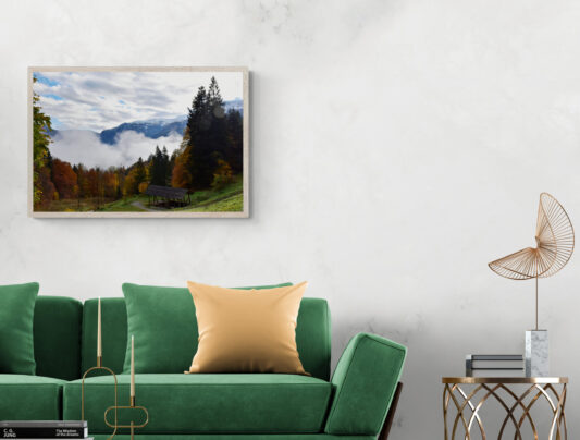 Hill over Hallstatt, Original Photograph by Kim A. Bailey