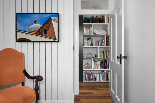 Italian Roof Lines, Original Photograph by Kim A. Bailey