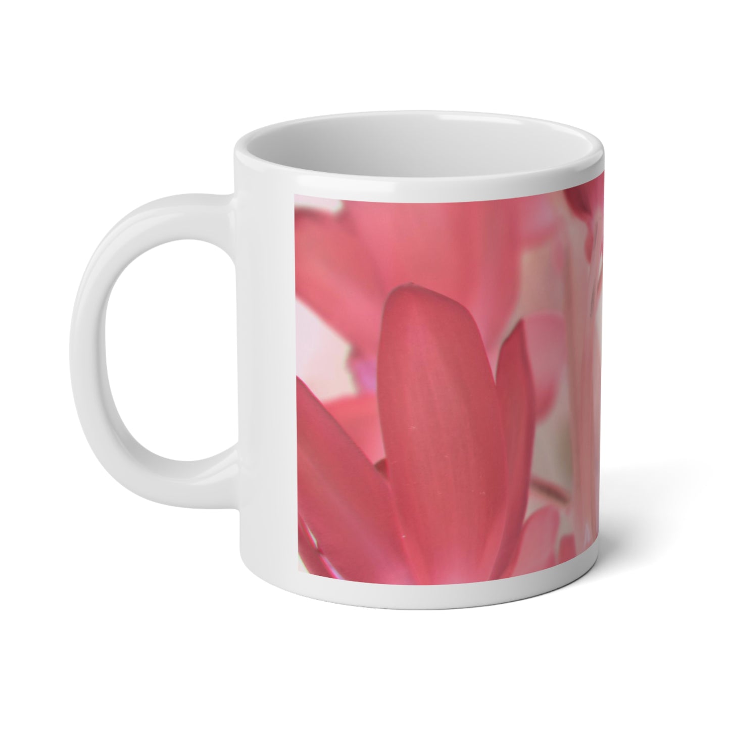 Jumbo Mug, 20oz "Pink Tinted Orchids" by Kim A. Bailey