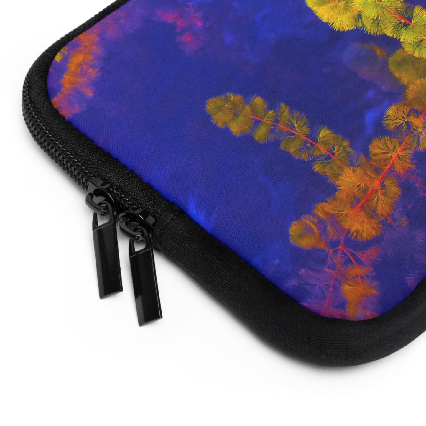 Laptop or Tablet Sleeve Featuring Kim's "Purple and Yellow" Photograph
