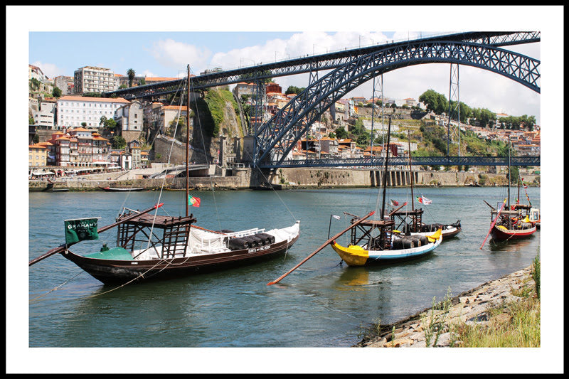 Maria Pia Bridge, Porto Original Photograph by Kim A. Bailey