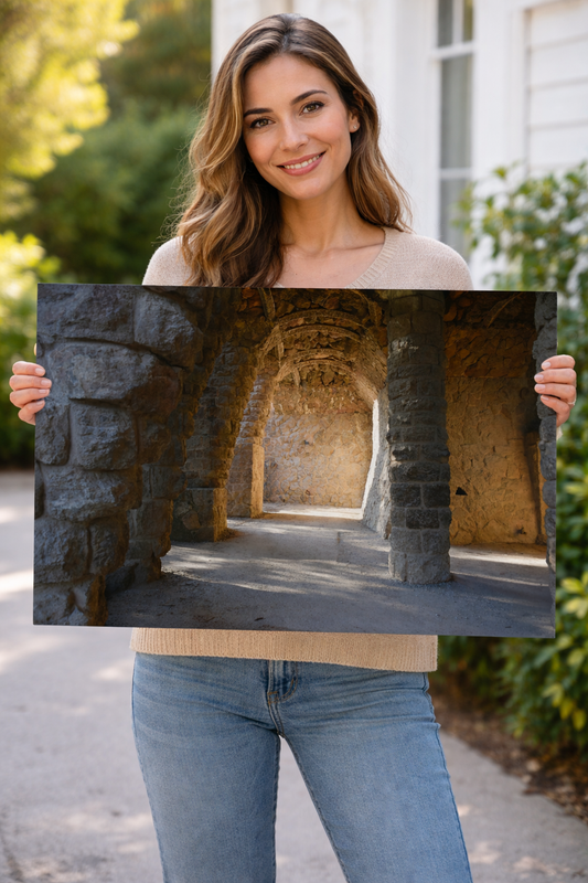 Park Güell’s Stone Colonnade