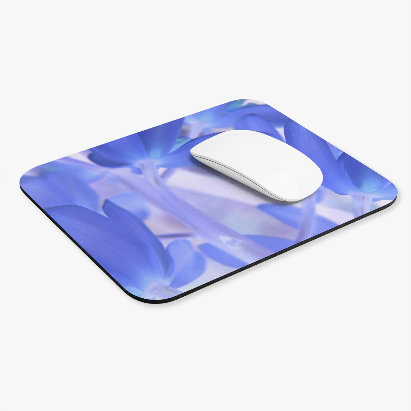 Mouse Pad with "Blue Tinted Orchids" by Kim A. Bailey