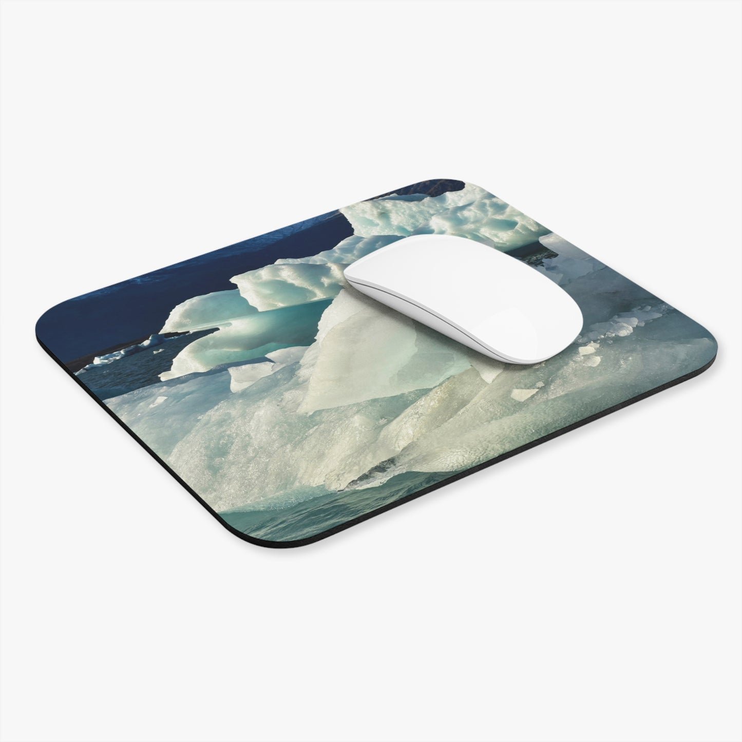 Mouse Pad with "Glacial Ice" by Kim Bailey