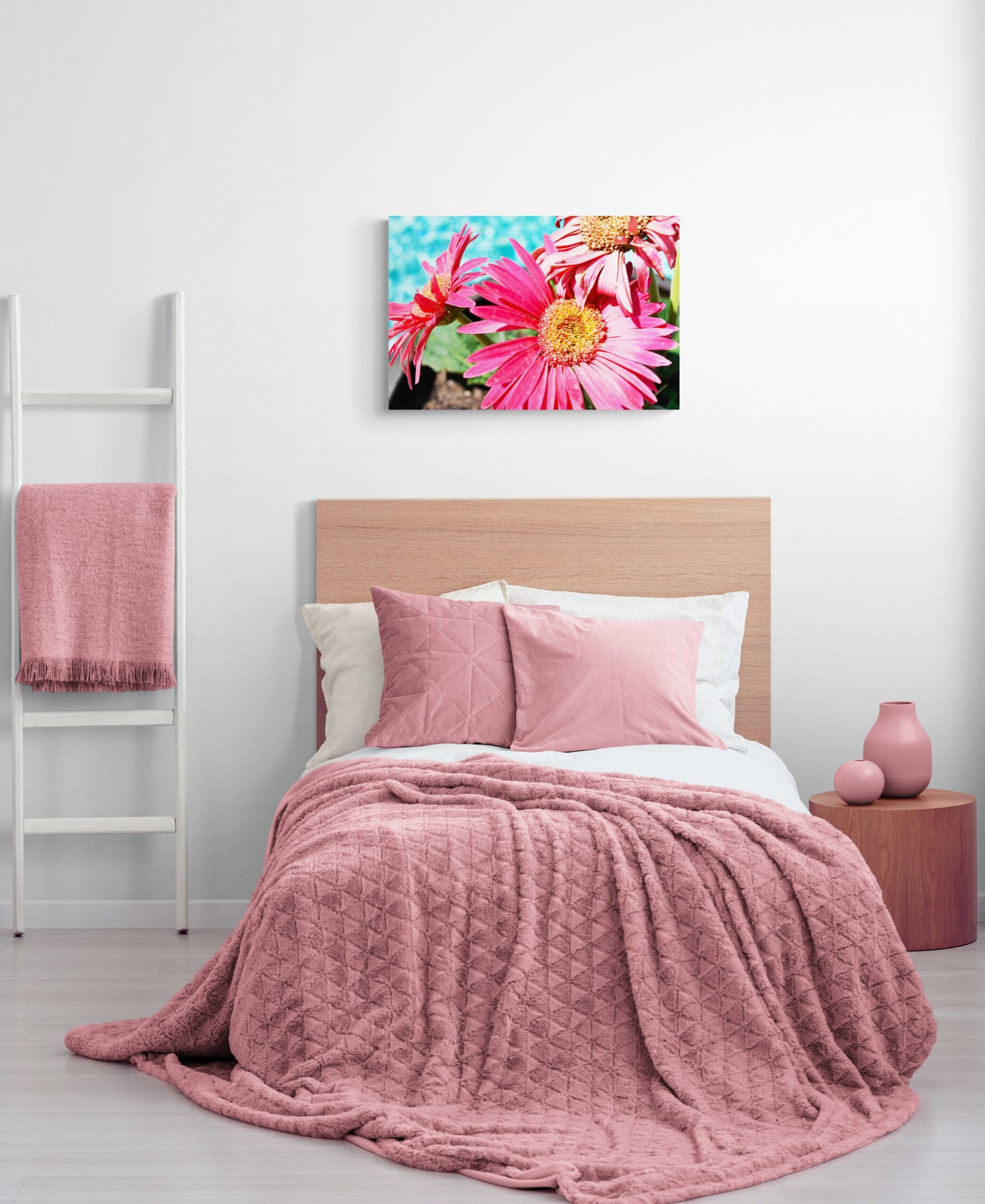 Pink Daisies, Original Photograph by Kim A. Bailey