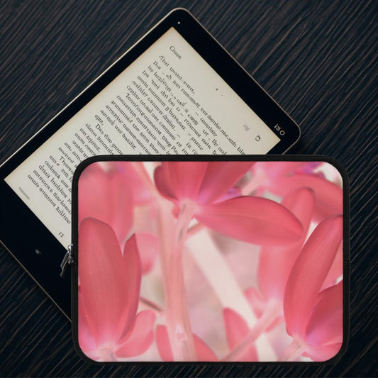 Laptop or Tablet Sleeve Featuring Kim's "Pink Tinted Orchids" Photograph