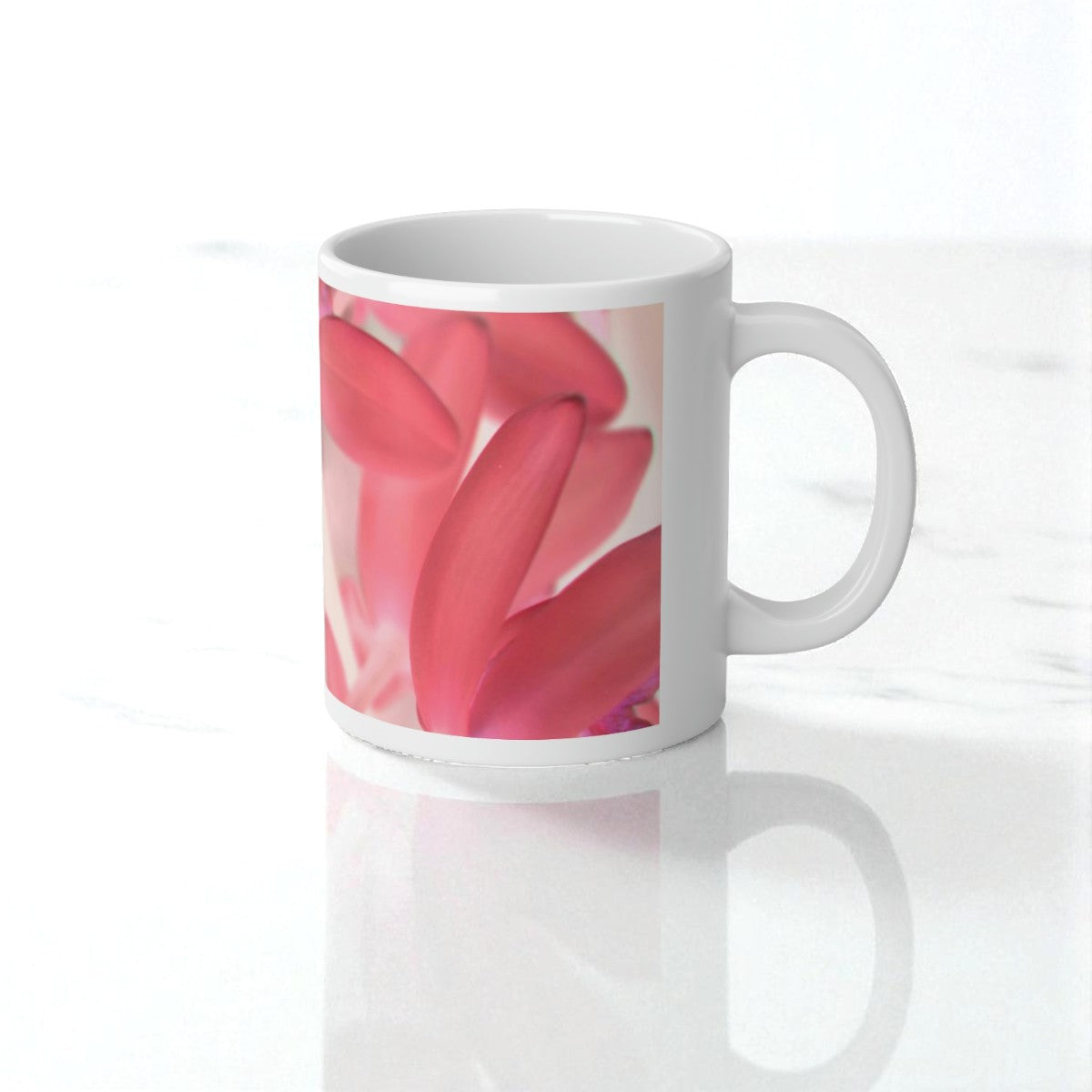 Jumbo Mug, 20oz "Pink Tinted Orchids" by Kim A. Bailey