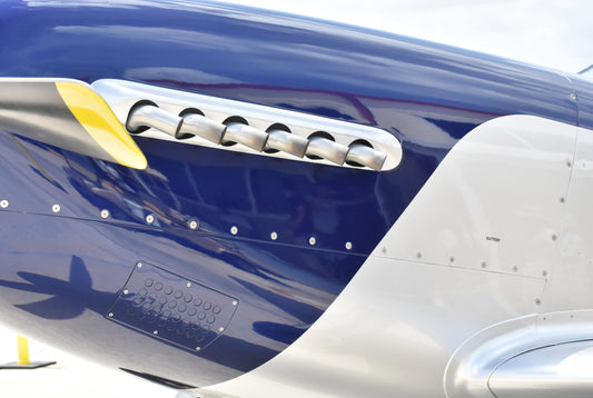 Reflections on a Mustang Plane