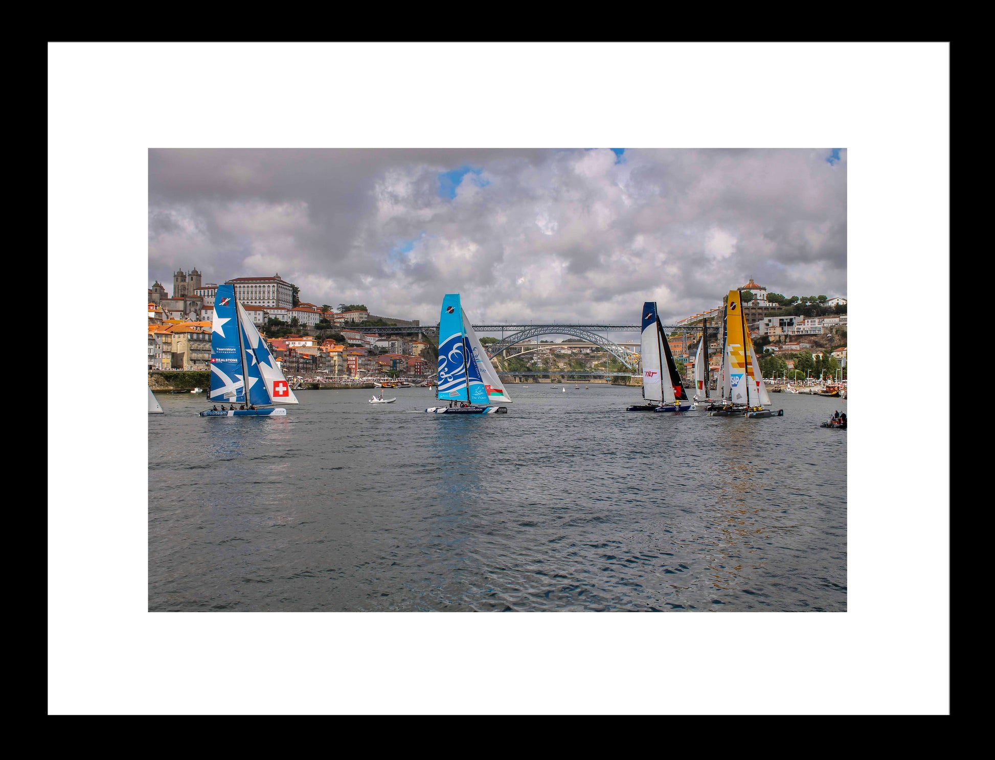 Sailing Regatta, Porto, Portugal - Original Photograph by Kim A. Bailey