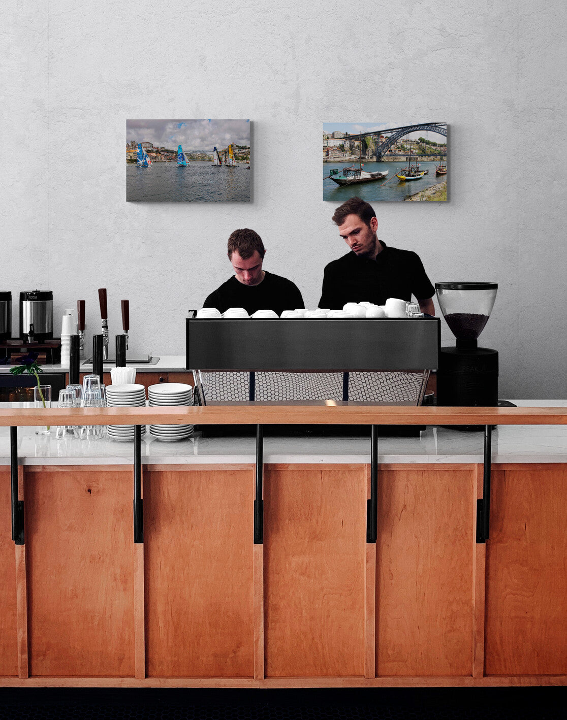 Sailing Regatta, Porto, Portugal - Original Photograph by Kim A. Bailey