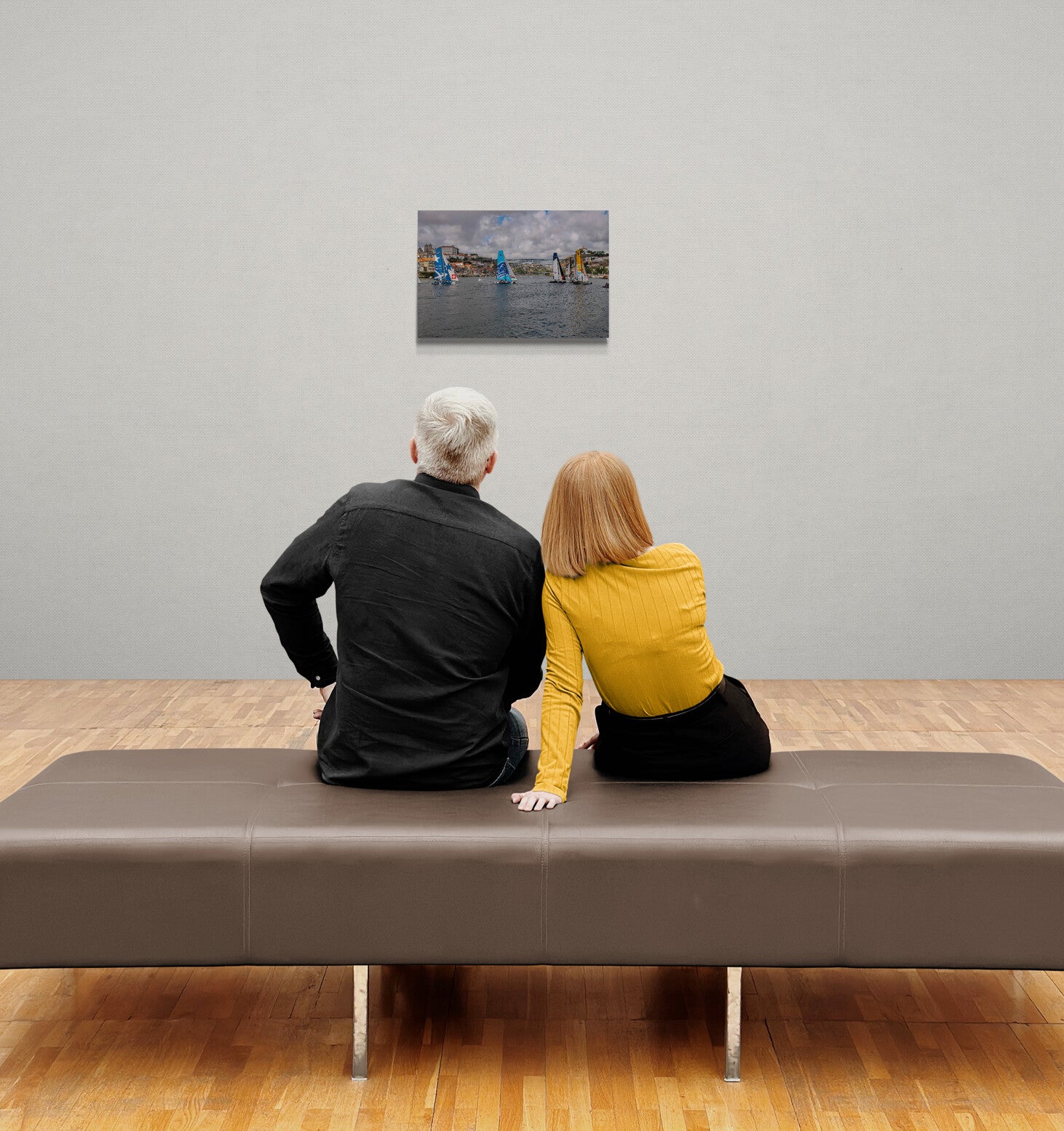 Sailing Regatta, Porto, Portugal - Original Photograph by Kim A. Bailey