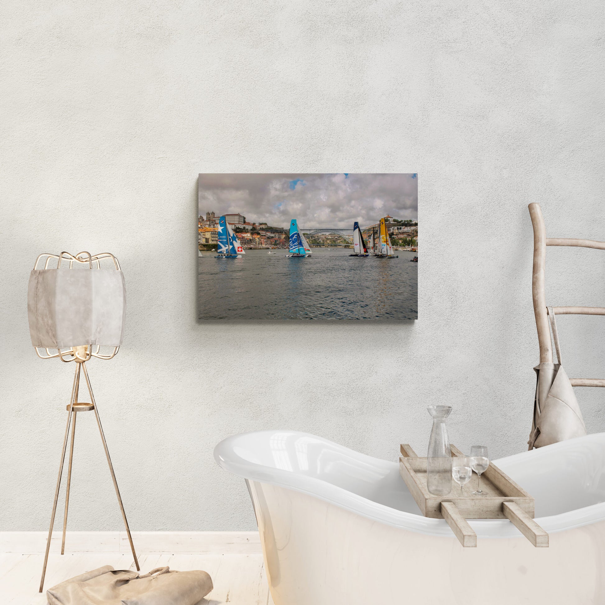 Sailing Regatta, Porto, Portugal - Original Photograph by Kim A. Bailey