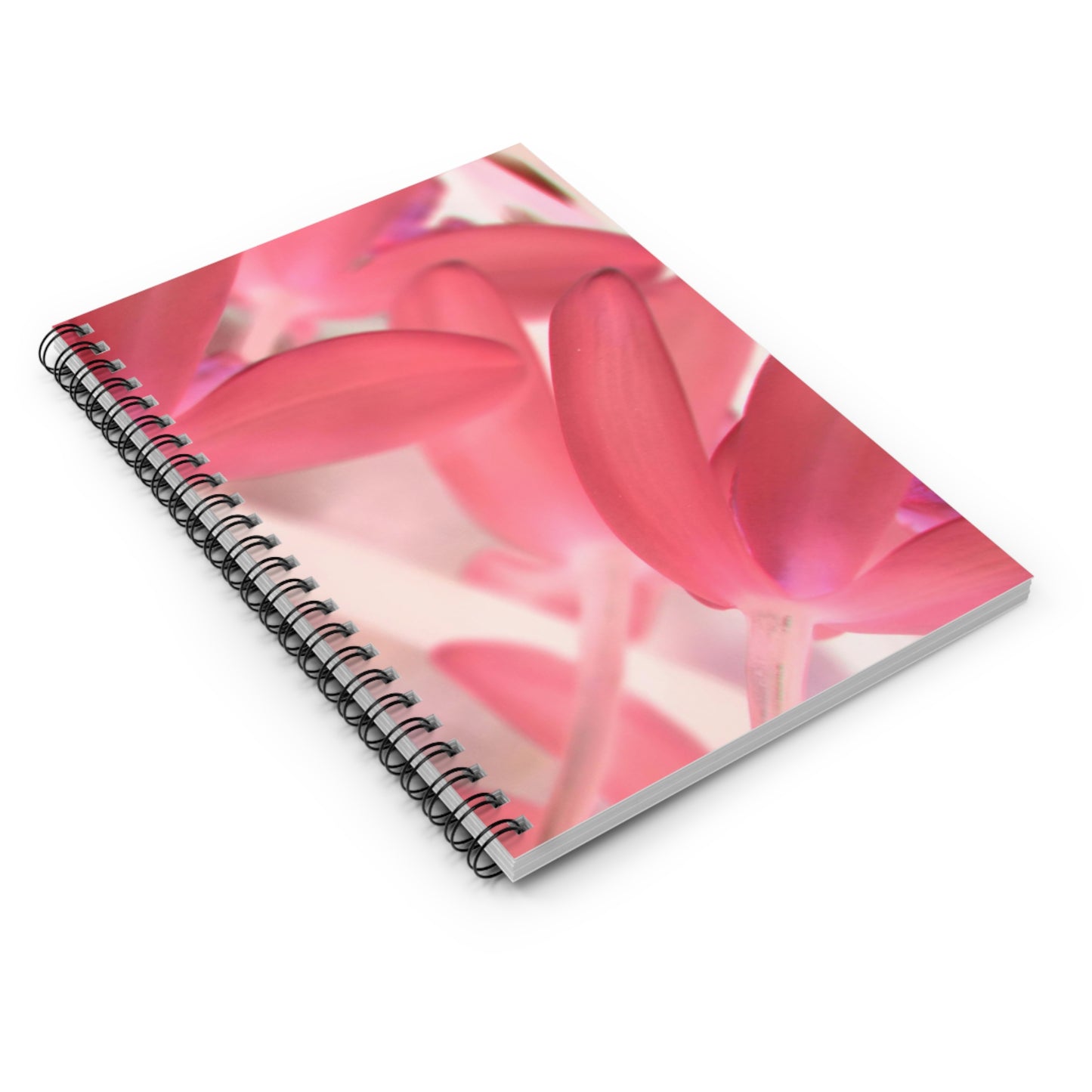 Spiral Notebook - Ruled Line - "Pink Tinted Orchid" by Kim Bailey