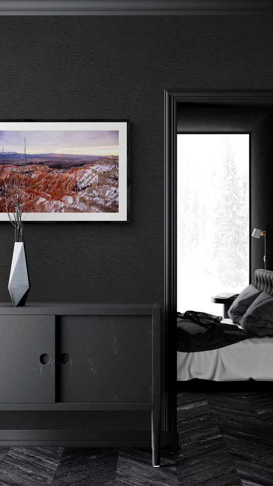 Sunrise-Over-Bryce-Canyon Original Photograph by Kim A. Bailey on Dark Waller Bryce Canyon image 1