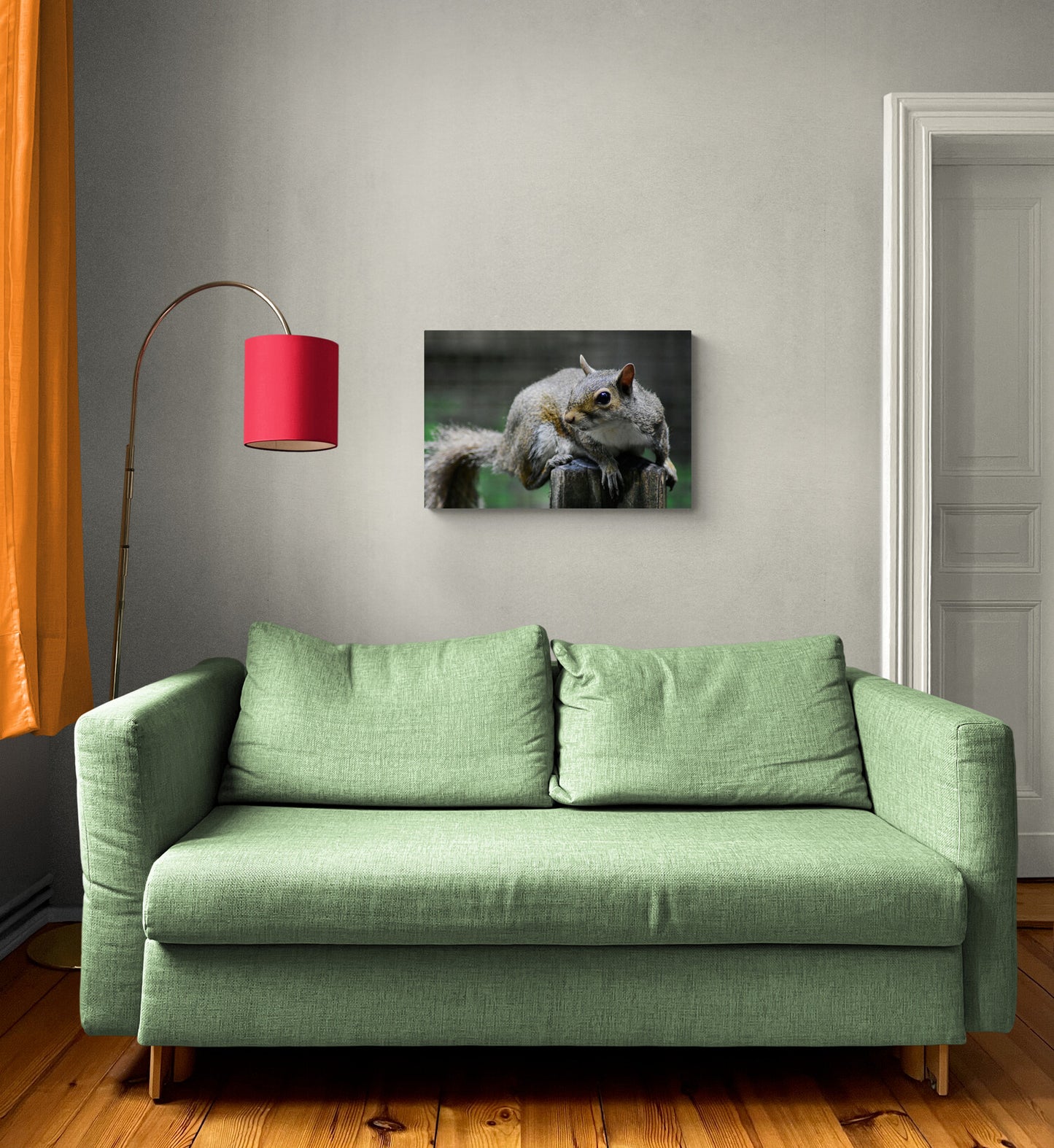 Wildlife Photography Prints – Nature’s Beauty Captured "Squirrel" Original Photograph by Kim A. Bailey