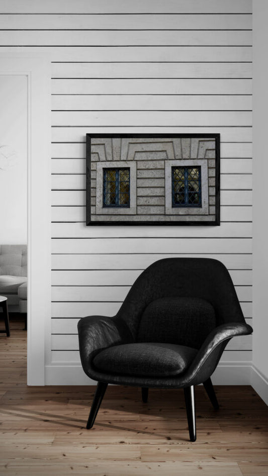 Windows-in-Munich-Original Photograph by Kim A. Bailey