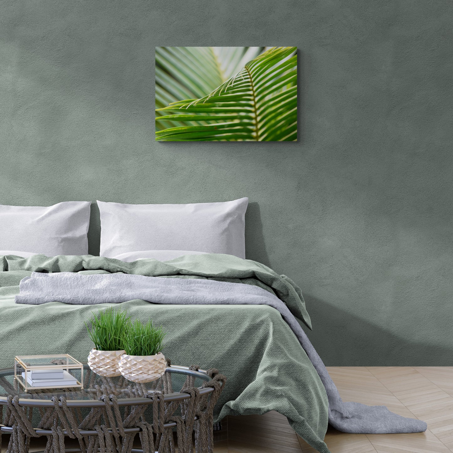 Lines of the Green Palm Frond 2 image 3