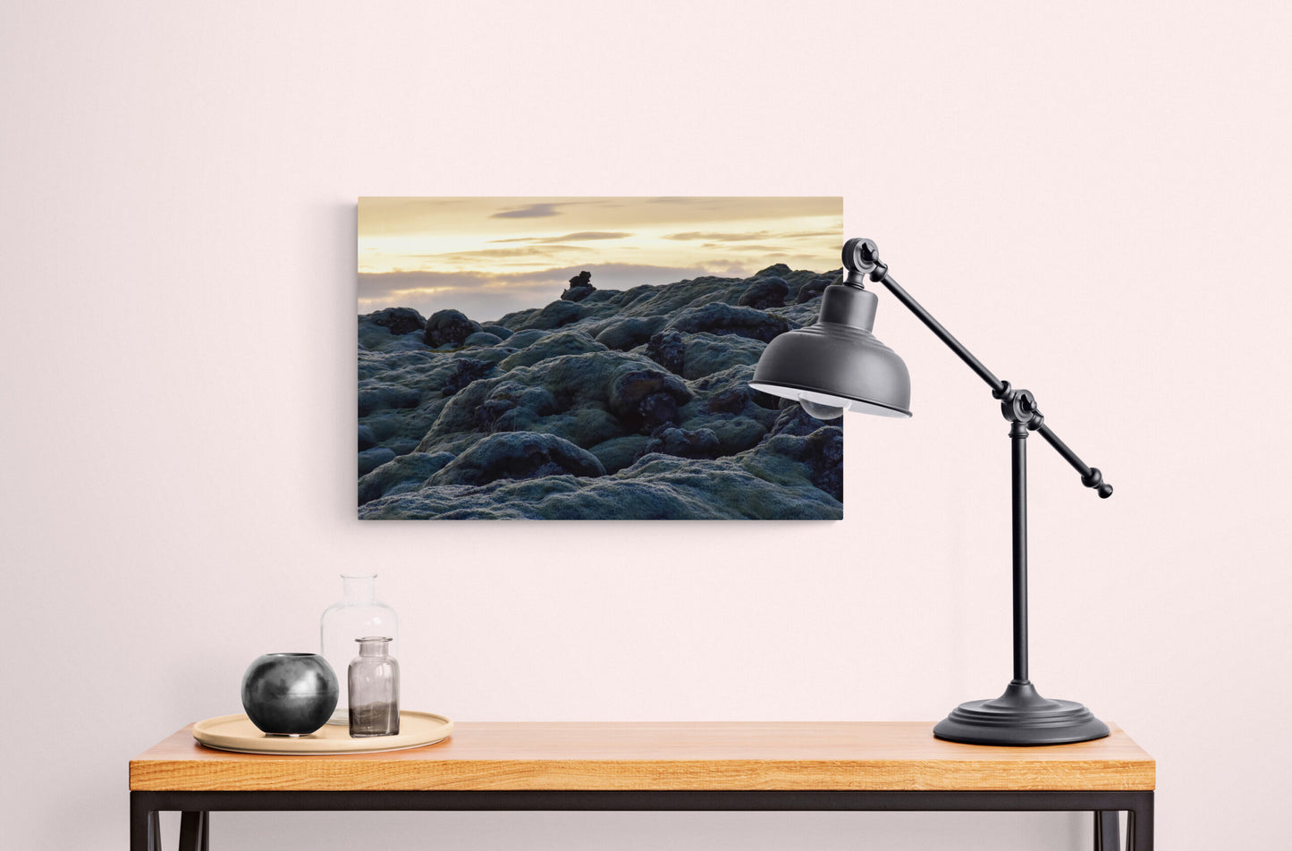 Nature-Inspired Photography Prints to Elevate Your Space "Green Moss on Lava Rocks in Iceland" image 3