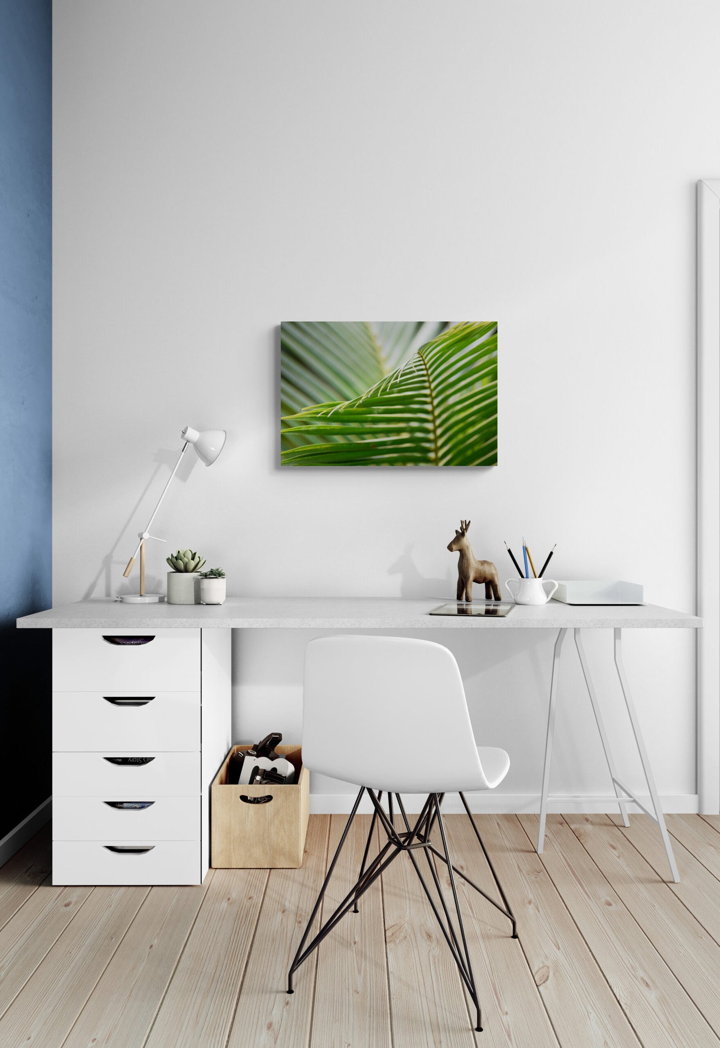 Lines of the Green Palm Frond 2 image 4