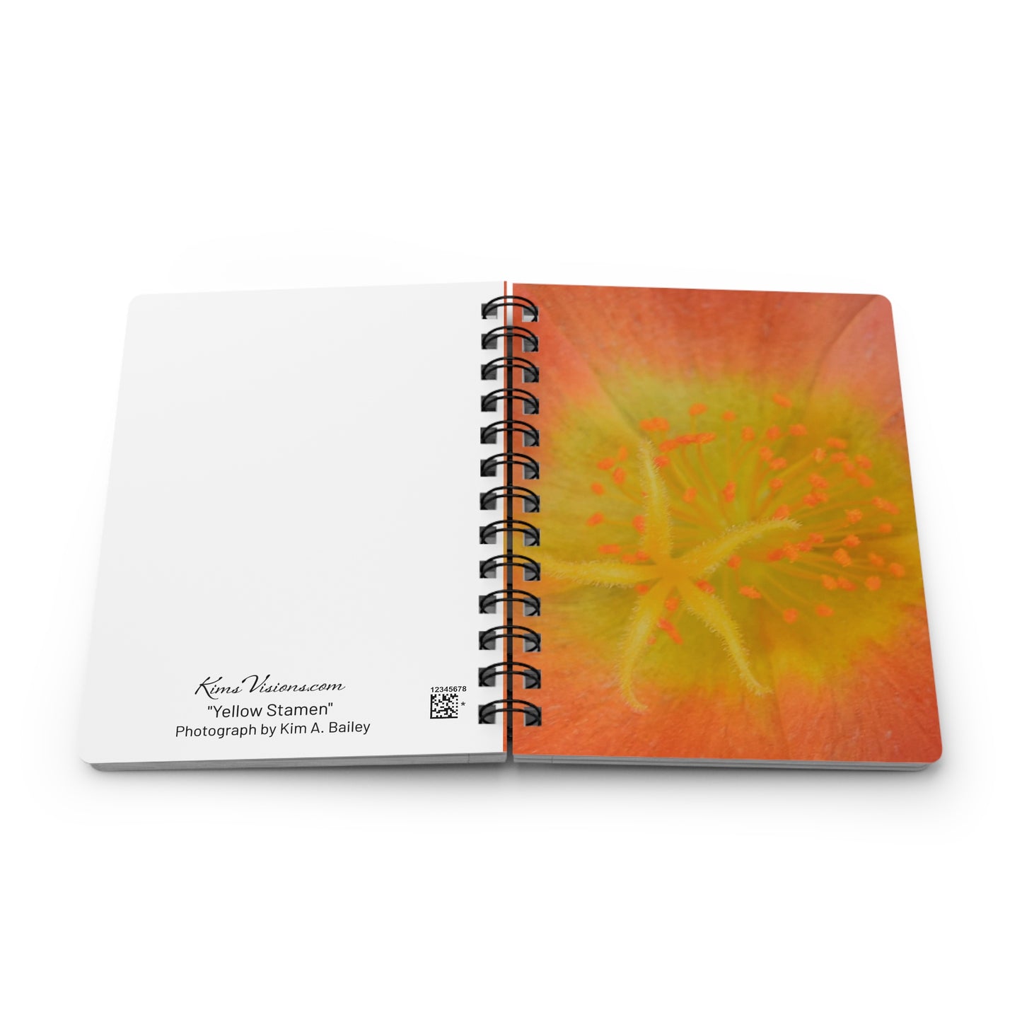 Bold Spiral-Bound Journal — Minimal Modern Notebook for Notes & Sketches