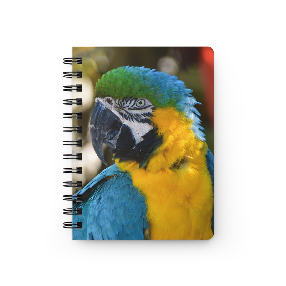 Spiral Notebook - Ruled Line "Blue and Gold McCaw" by Kim A. Bailey