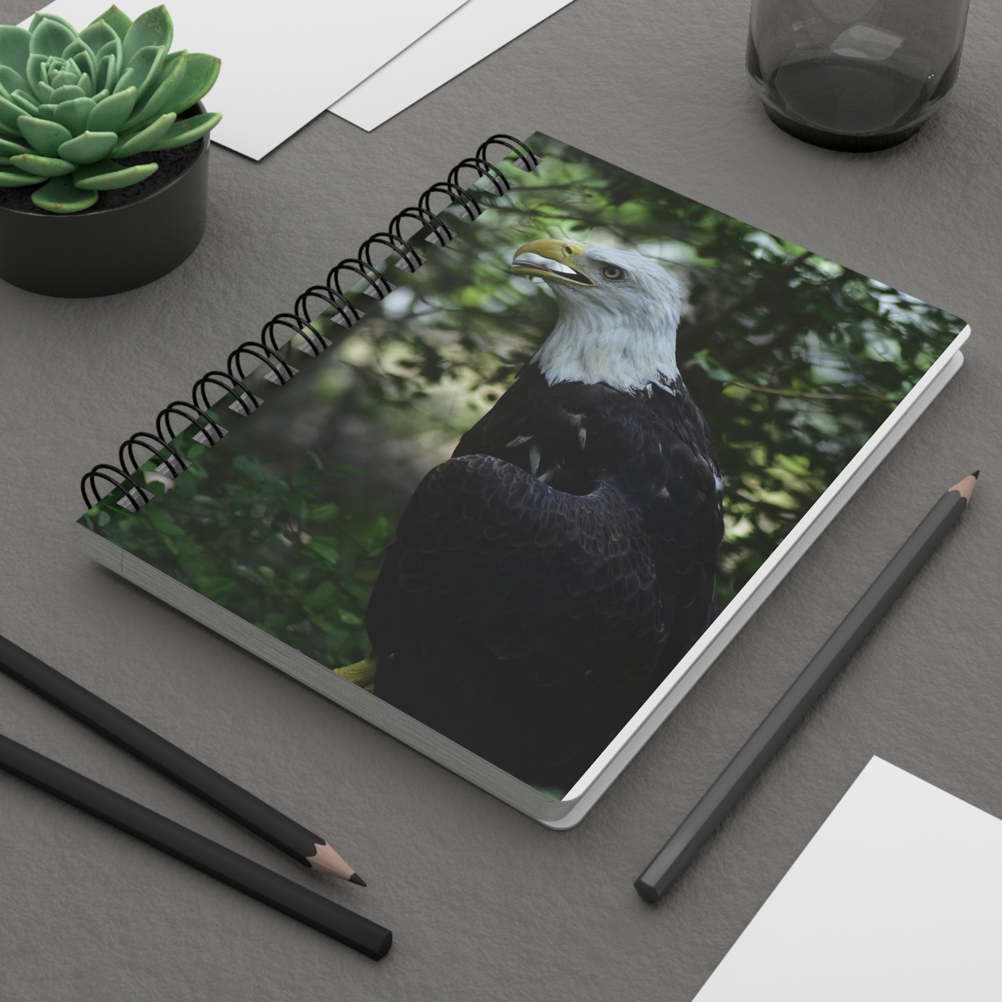Natural Spiral Bound Journal — Earthy Minimalist Notebook for Daily Notes & Sketches
