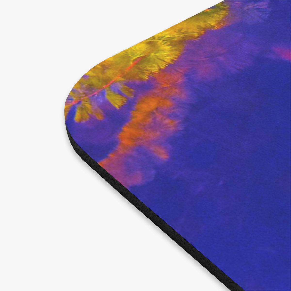 Mouse Pad with "Purple and Yellow"