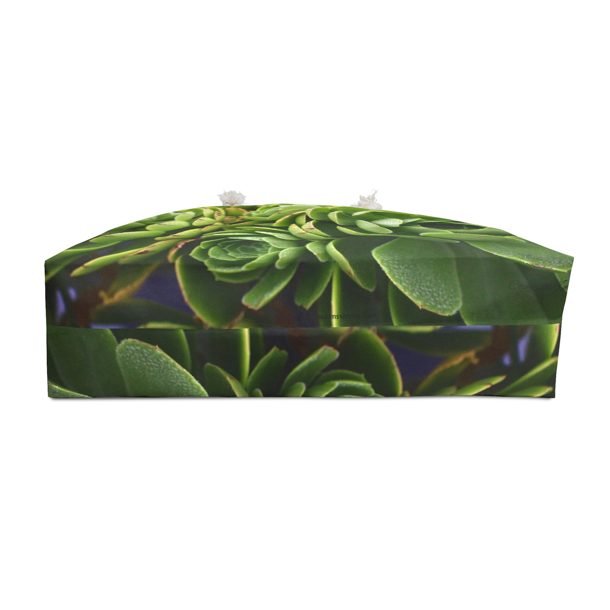 Weekender Tote Bag "Green Succulents" by Kim A. Bailey