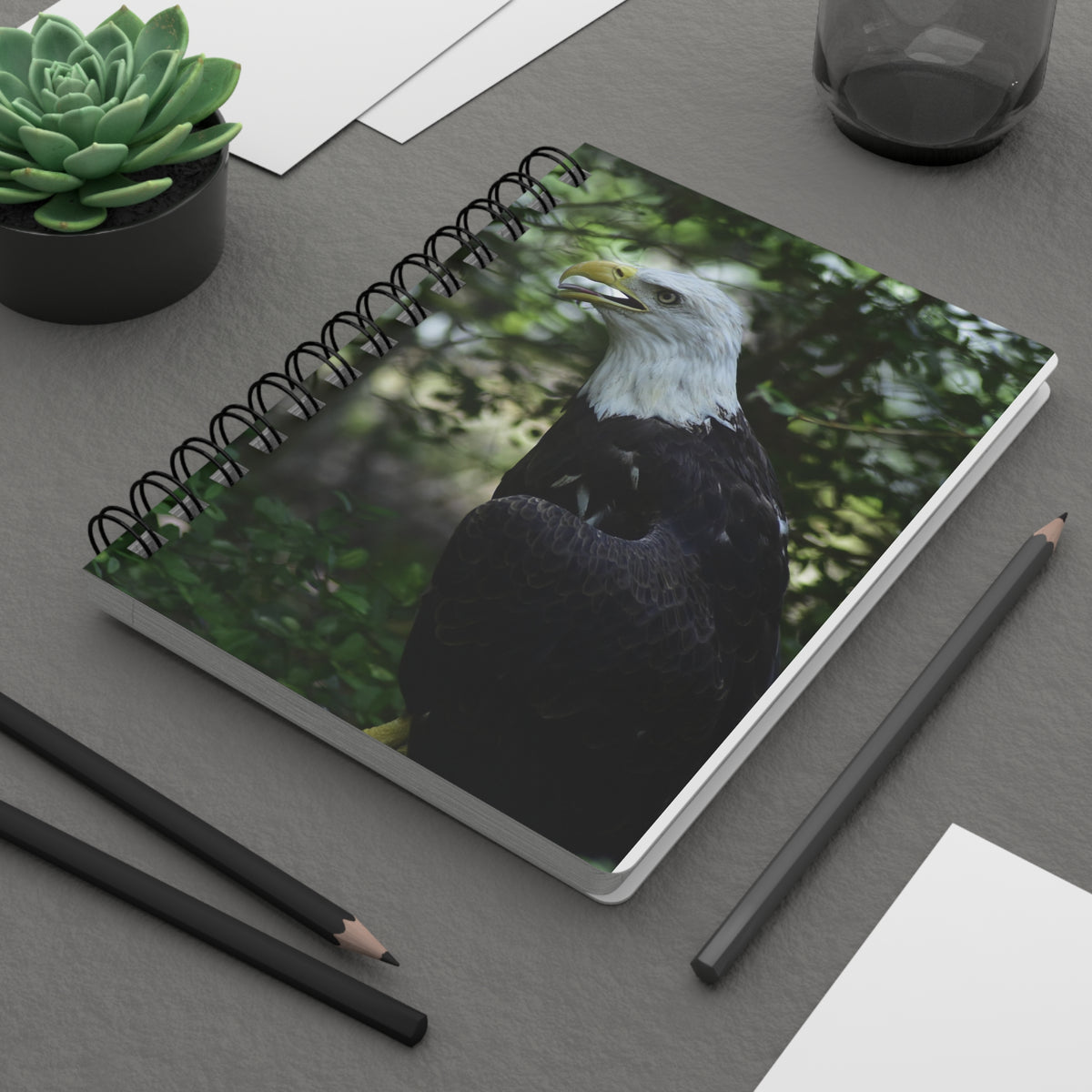 Natural Spiral Bound Journal — Earthy Minimalist Notebook for Daily Notes & Sketches