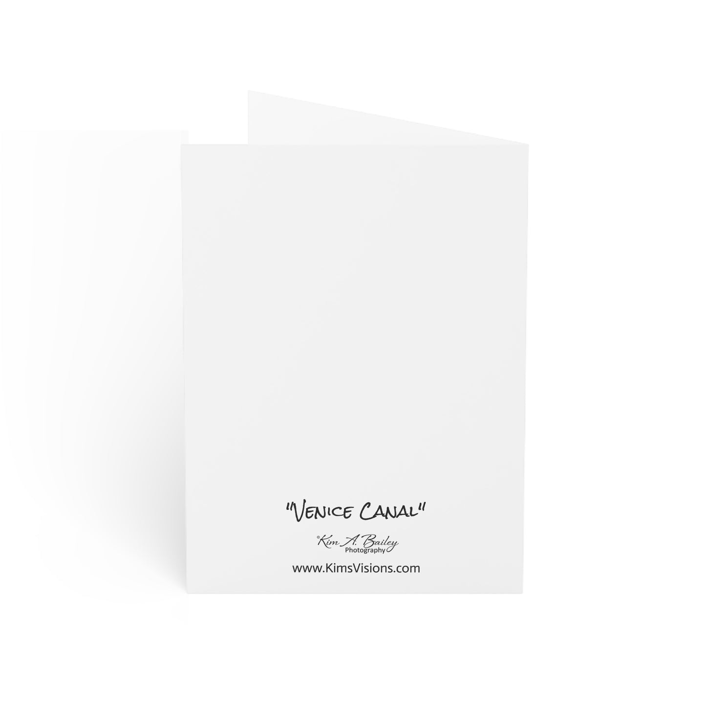 Venice Canal Photograph Note Cards (1, 10, 30, or 50 pcs.)