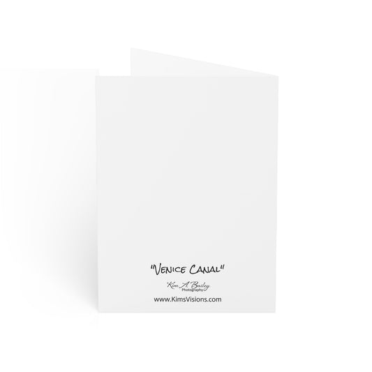 Venice Canal Photograph Note Cards (1, 10, 30, or 50 pcs.)