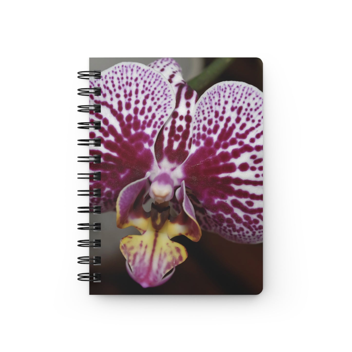Flowery Spiral-Bound Journal — Floral Notebook for Notes & Journaling