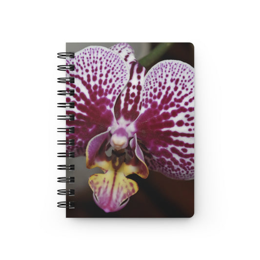 Flowery Spiral-Bound Journal — Floral Notebook for Notes & Journaling