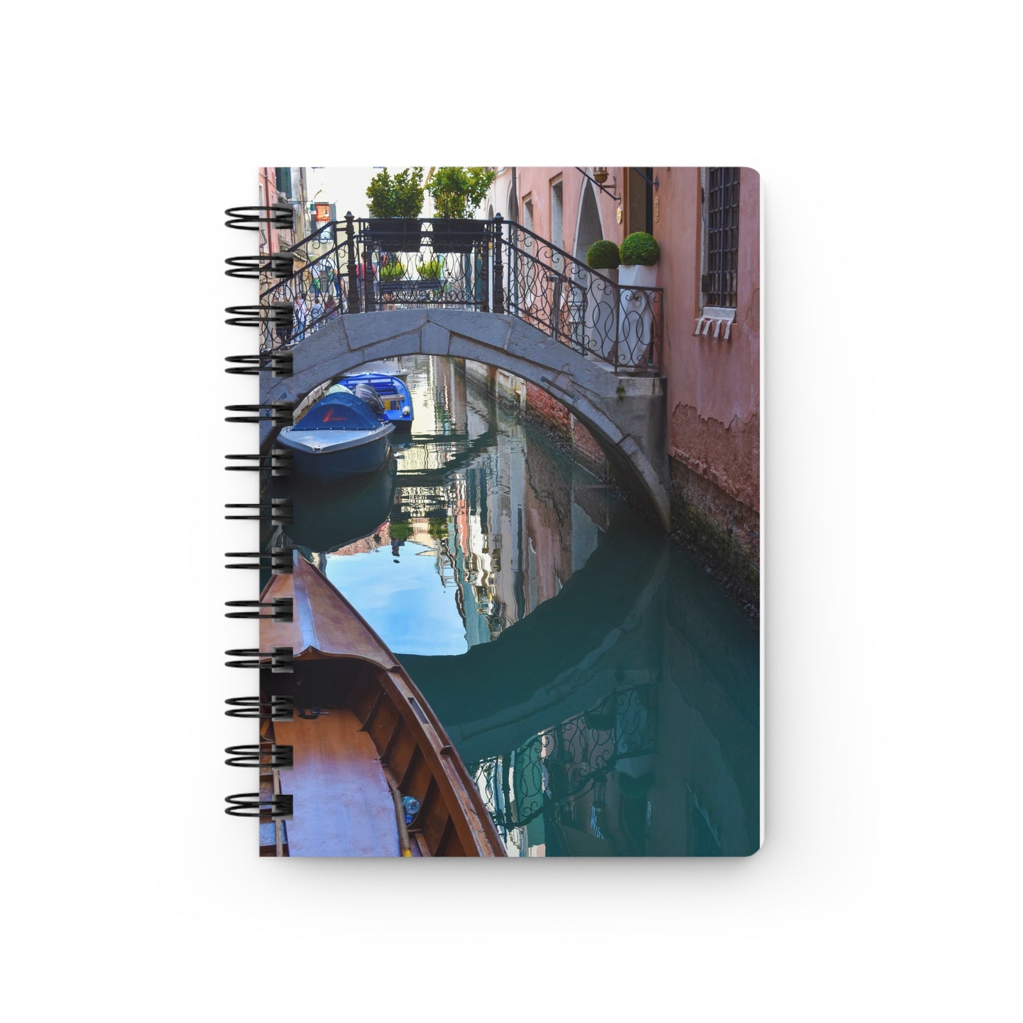Romantic Spiral Bound Journal — Love Notes & Reflections