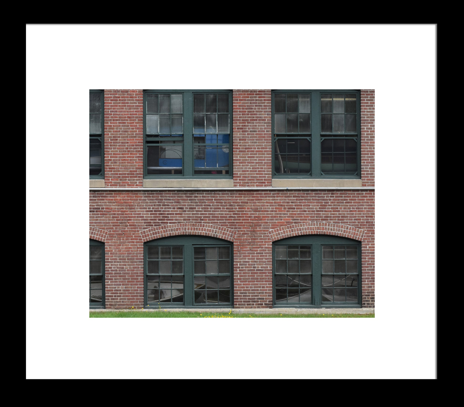 Boat Museum Windows, Original Photograph by Kim A. Bailey