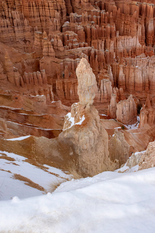 Bryce-Canyon-after-Snow Original Photograph by Kim A. Bailey