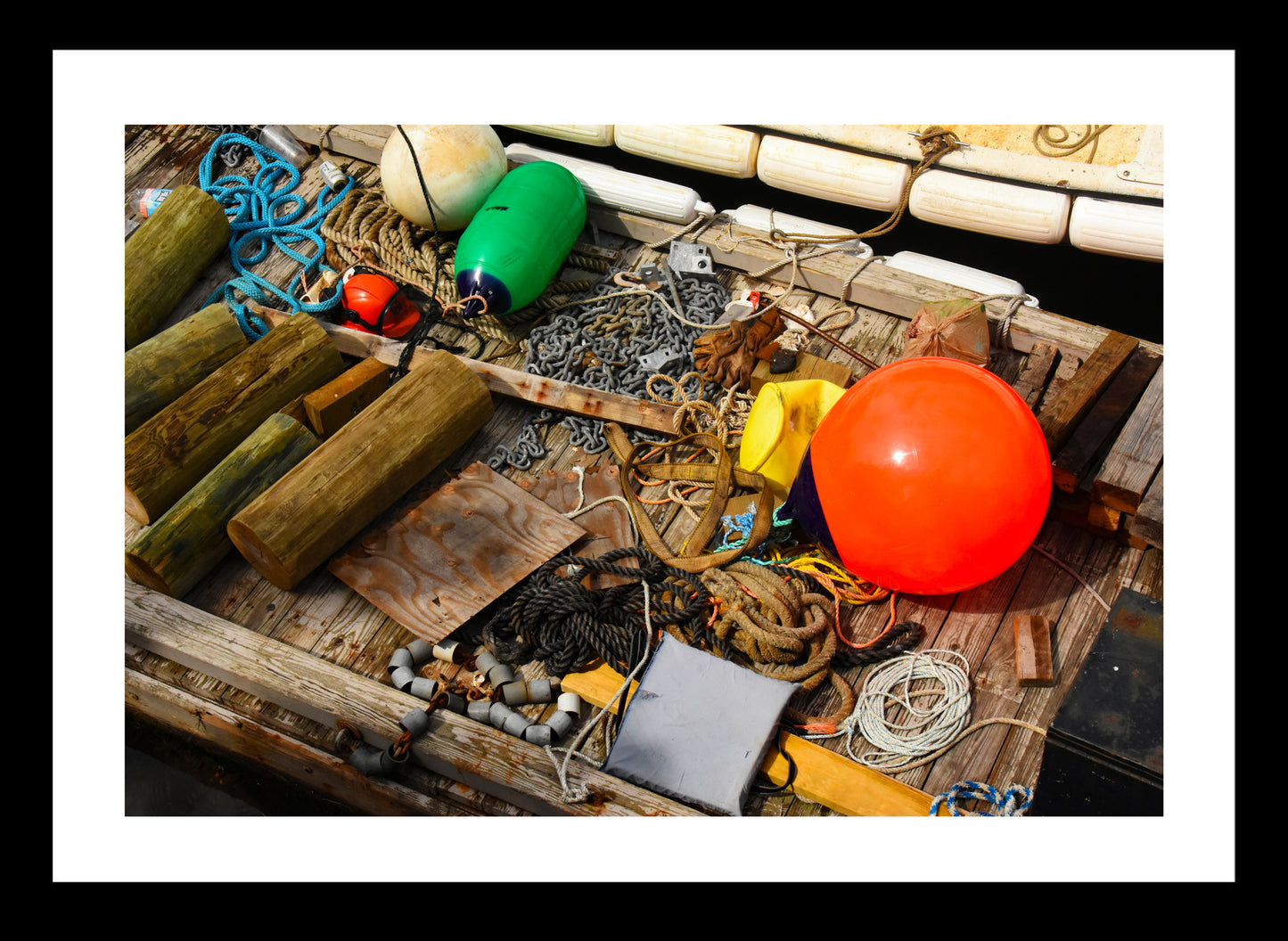 Fishing Gear on a Boat
