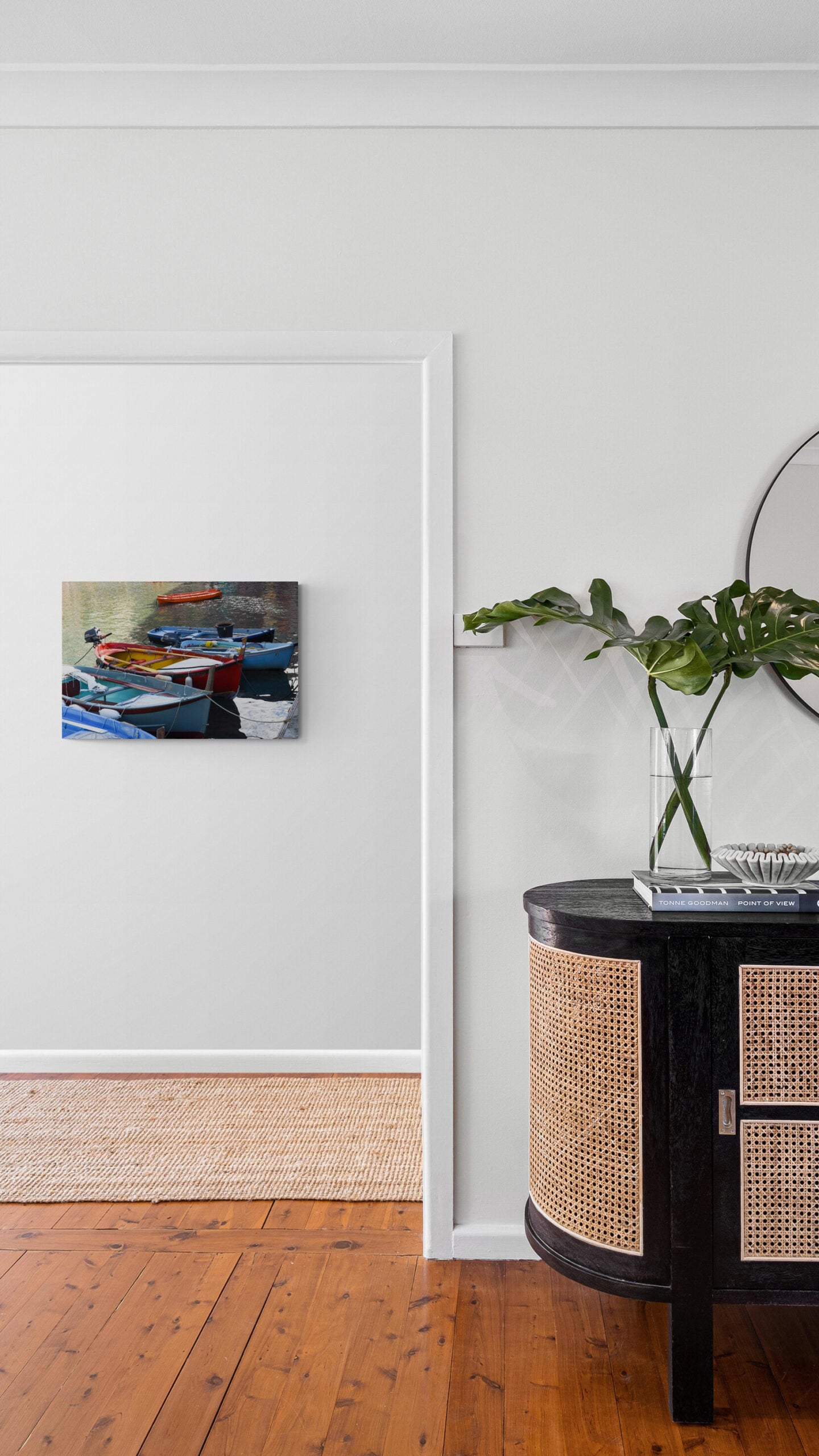 Bring Italian Coastal Charm Home – Fishing Boats Photography "Fishing Boats in the Bay"